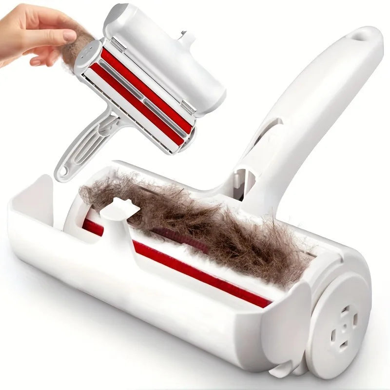 Reusable Pet Hair Remover Roller – Instantly Remove Fur from Clothes & Furniture